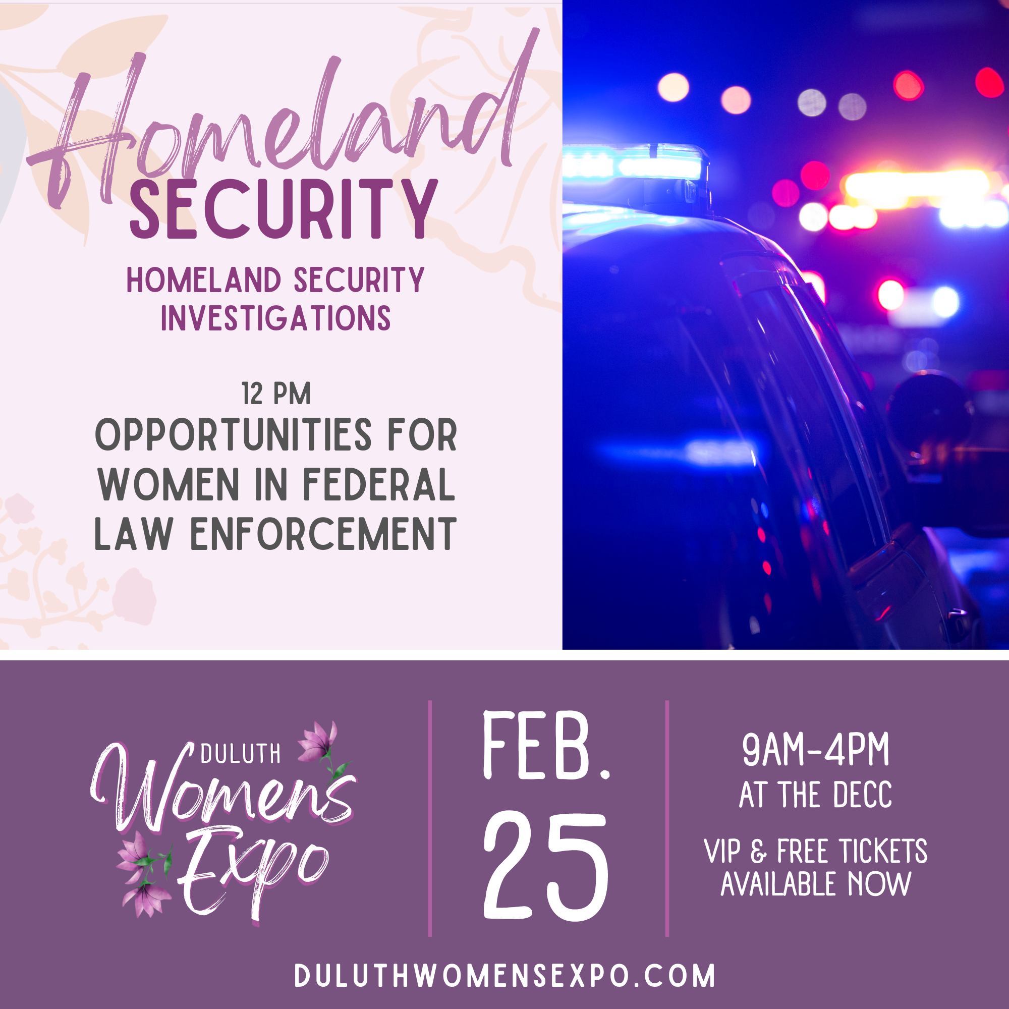 Opportunities for Women in Federal Law Enforcement